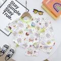 Boy short sleeve and long pant homewear set