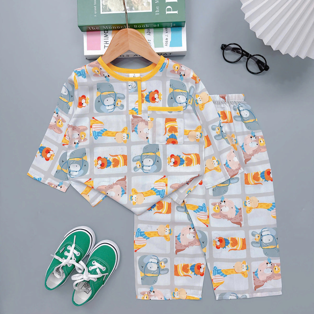 Boy long sleeve and long pant homewear set
