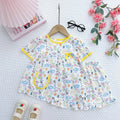 Girl short sleeve and short pant homewear set