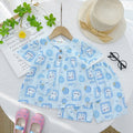 Girl short sleeve and short pant homewear set